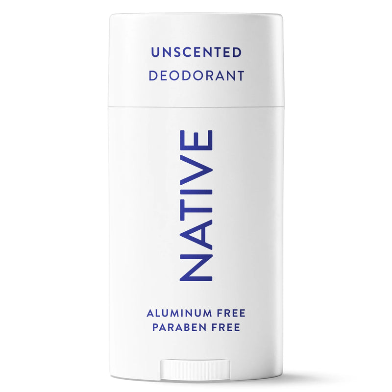 Fragrance Free Deodorant for Men & Women, 72 Hour Solid Deodorant Stick, Unscented, 2.65Oz