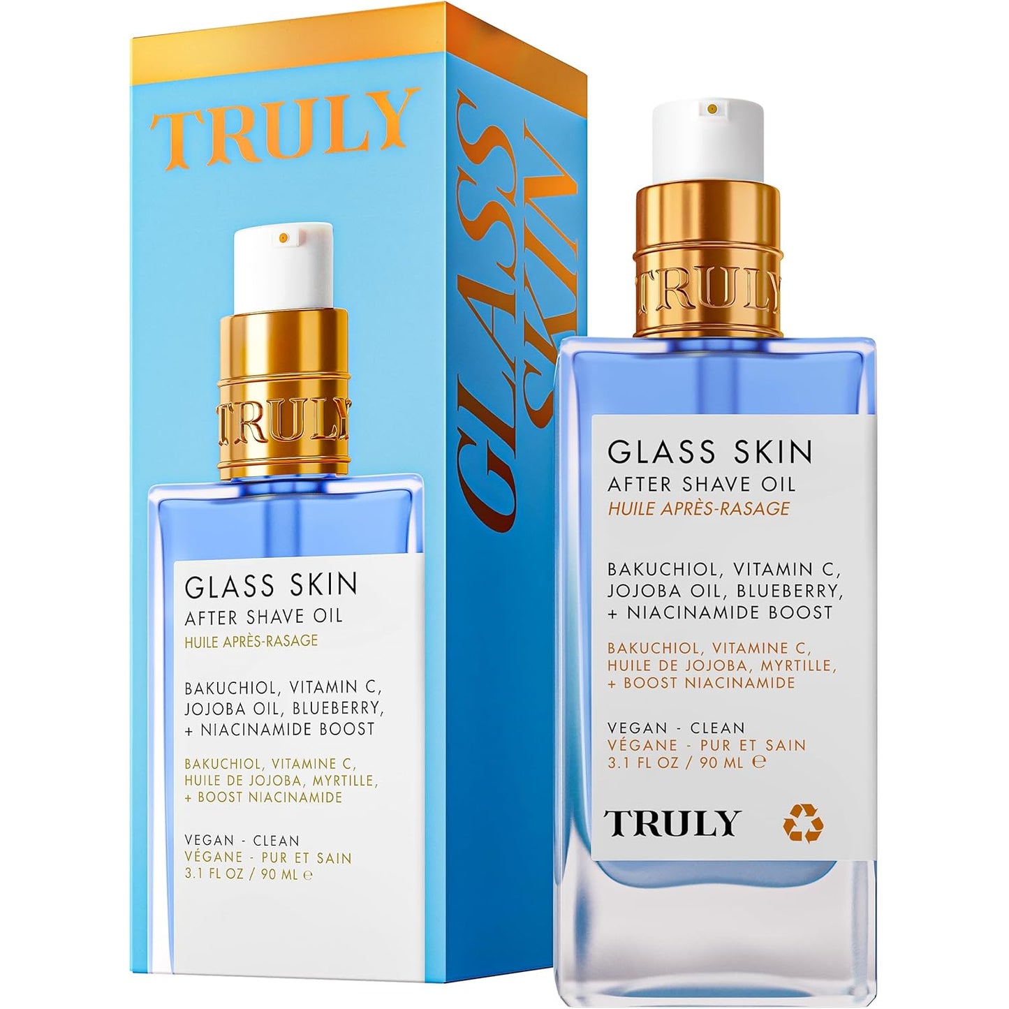 Truly Luxury after Shave Oil | Soothing & Hydrating Treatment to Prevent Ingrown Hair for Smooth, Irritation-Free Skin for Daily Use