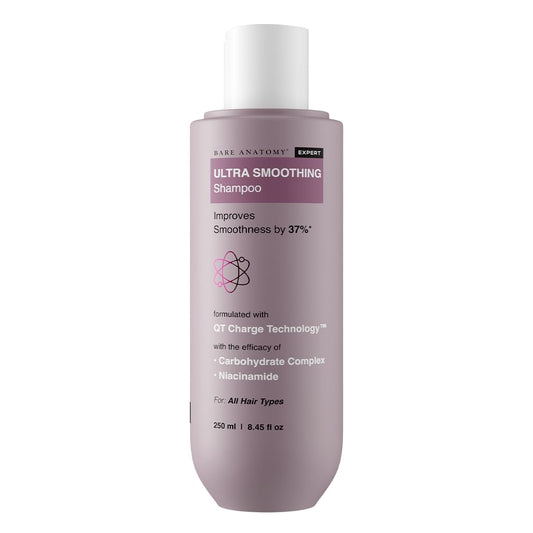 Ultra Smoothing Hair Shampoo | Restores Smoothing & Texture by 27% | Dry & Frizzy Hair | Paraben & Sulfate Free | for Women & Men | 250Ml