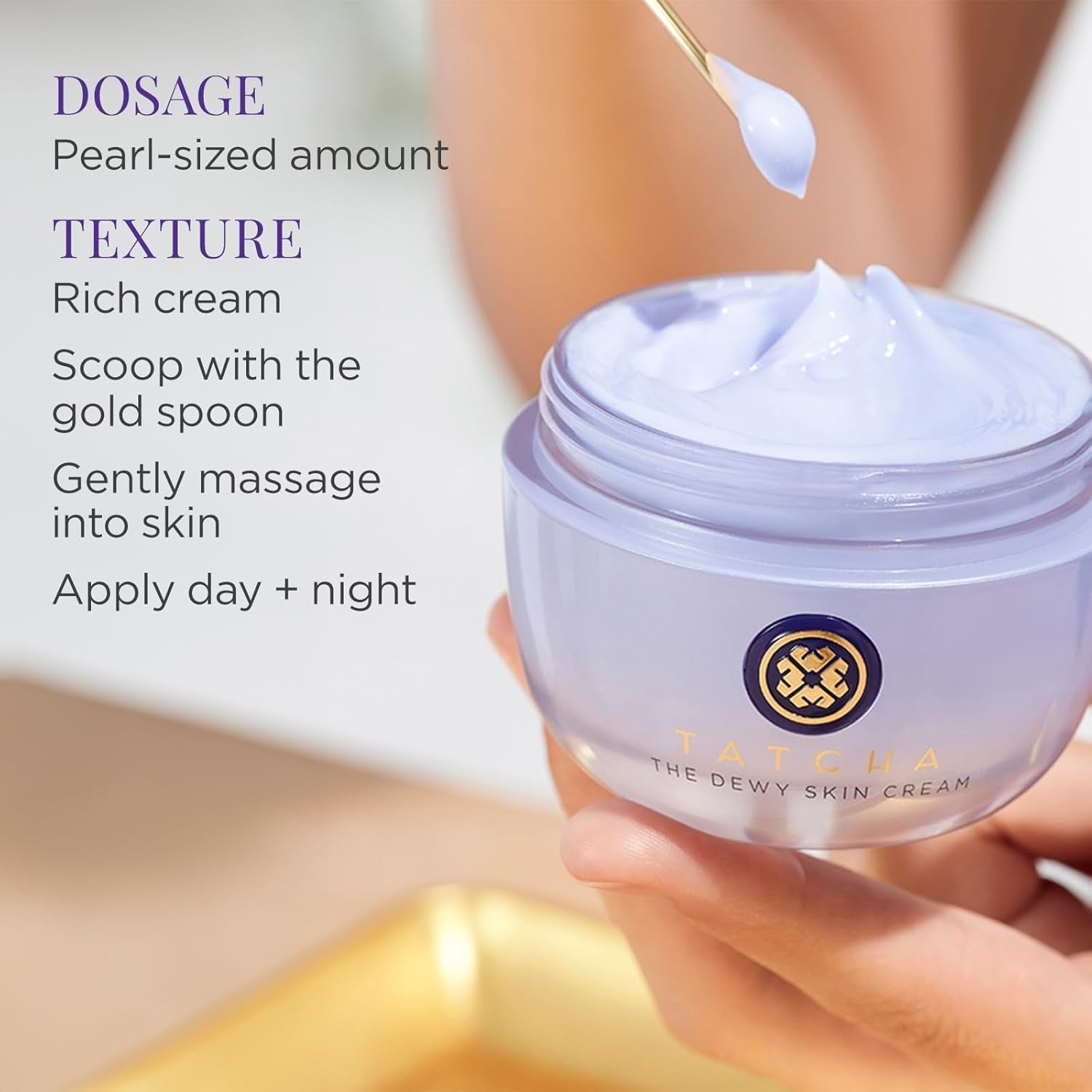 the Dewy Skin Cream | Rich Face Cream to Hydrate, Plump and Protect Dry and Combo Skin,